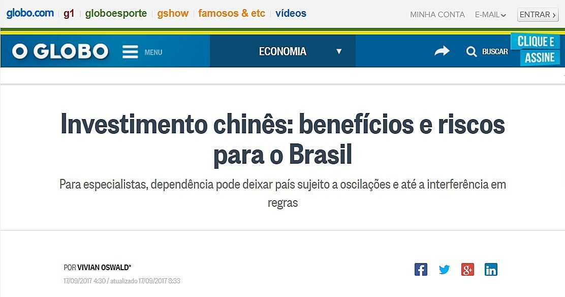 Investimento chins: benefcios e riscos